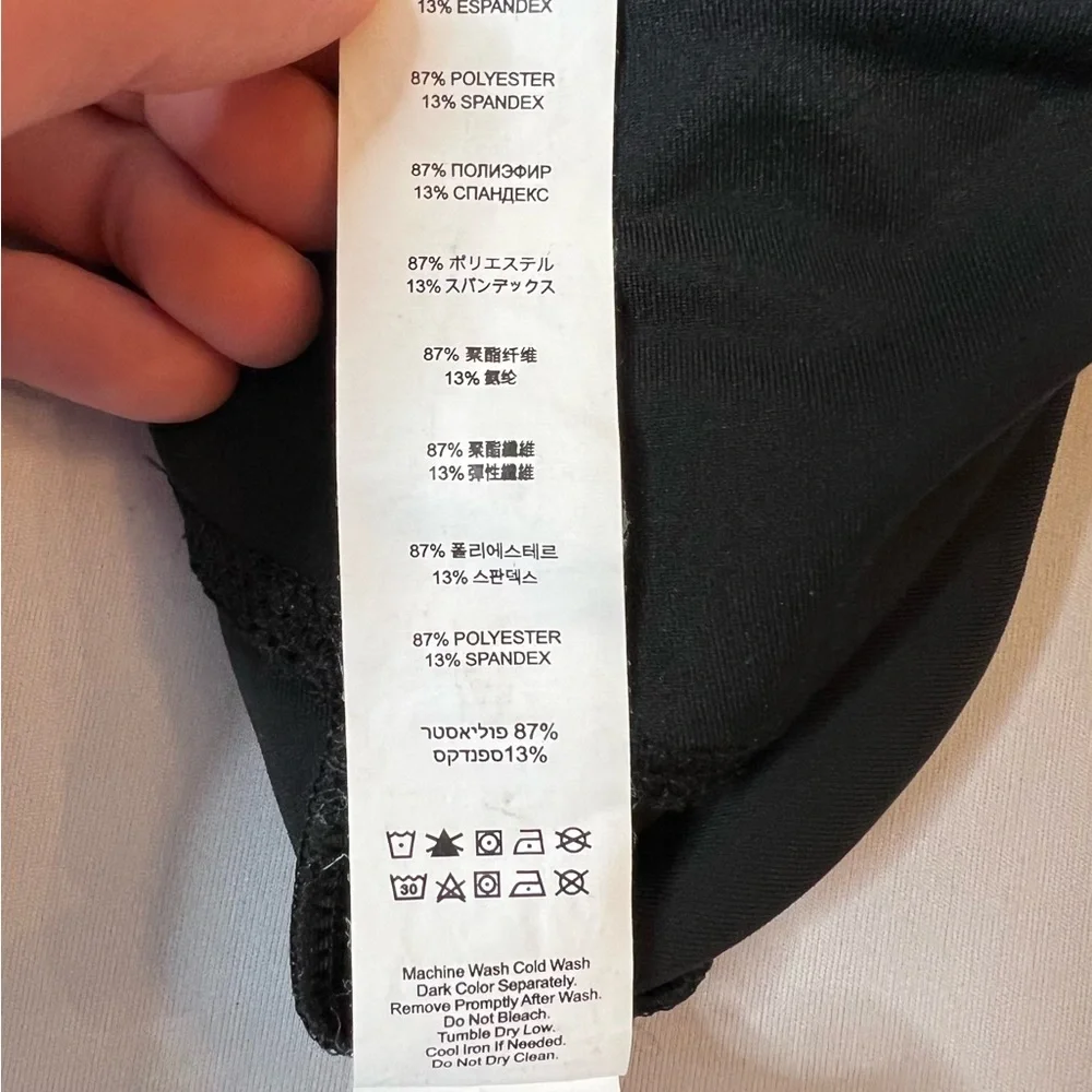 New Balance Black Bike Shorts - Medium - Picture 5 of 6